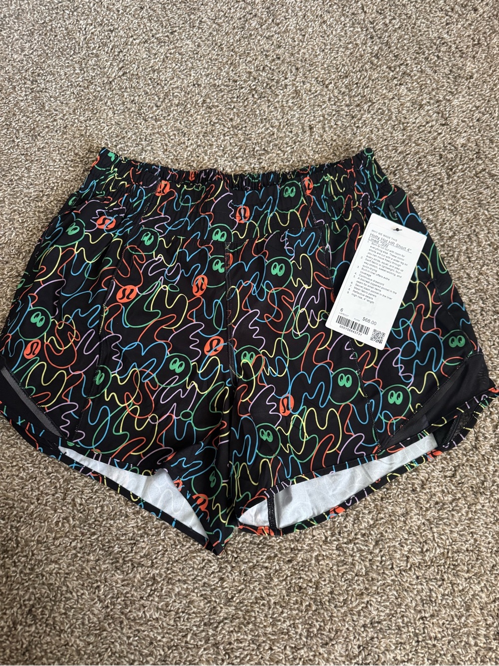 Lululemon Seawheeze 2026 Hotty Hot Shorts Size 6